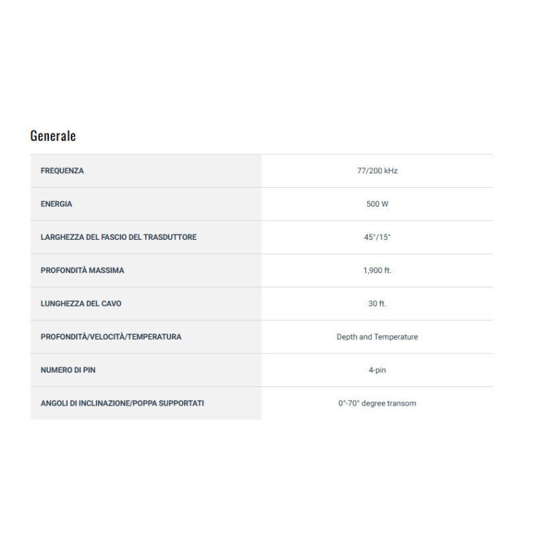 TUBERTINI GALLEGGIANTE MARTE