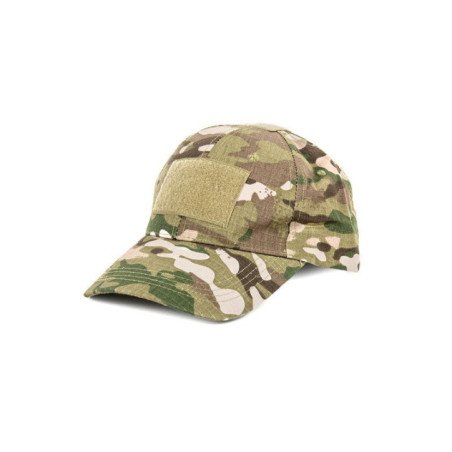CAPPELLO MILITARE IN COTONE E POLIESTERE