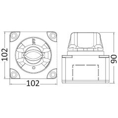 OSCULATI INTERRUTTORE/DEVIATORE BATTERIE 550A OFF-BOTH-2