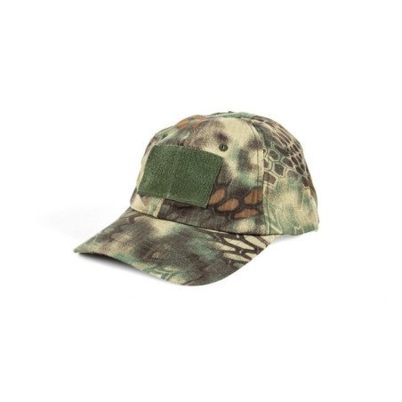 CAPPELLO MILITARE IN COTONE E POLIESTERE