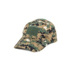 CAPPELLO MILITARE IN COTONE E POLIESTERE