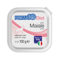 FORZA10 SOLO DIET CANE PATE' MAIALE