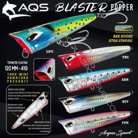AQS BLASTER POPPER 120MM 41GR