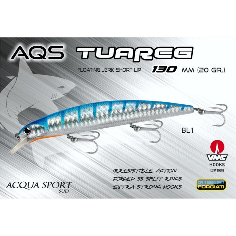 AQS PESCE TUAREG 130MM 20GR