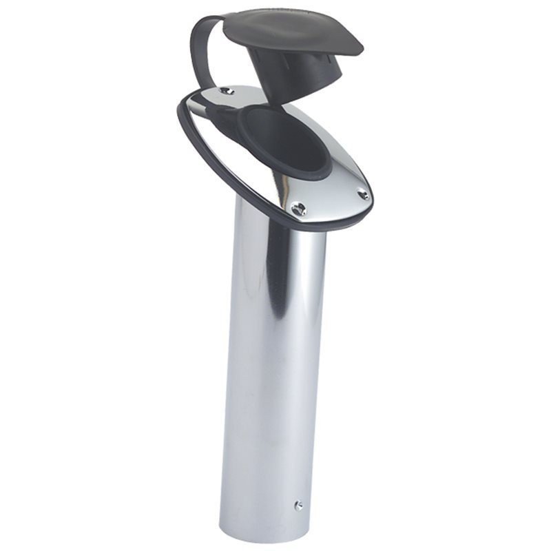 PORTACANNE DA INCASSO IN OTTONE CROMATO