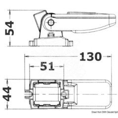 OSCULATI INTERRUTTORE AUTOMATICO HEAVY DUTY 12/24V