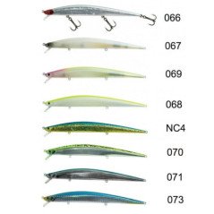 JATSUI ARTIFICIALI SW TLL MINNOW 180mm 29gr