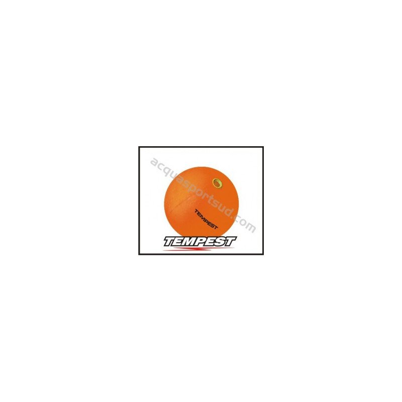 GALEGGIANTE POLISTIROLO SFERA ARANCIONE FLUO