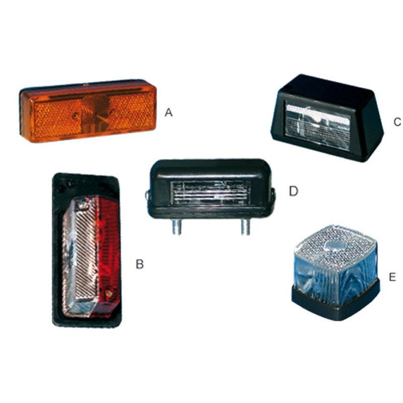 GFN FANALE LUCE TARGA MODELLO D