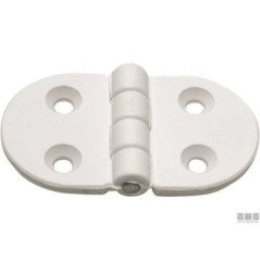 MTM CERNIERA OVALE IN PLASTICA RINFORZATA 40x70 MM