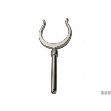 SCALMIERA IN OTTONE CROMATO