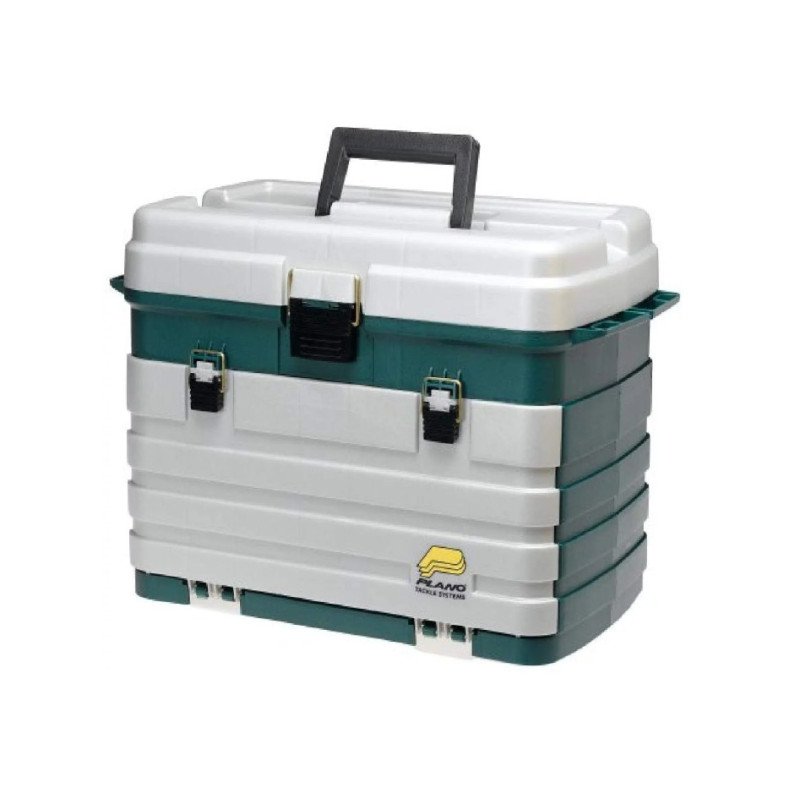 PLANO VALIGETTA FOUR-DRAWER TACKLE BOX GREEN/SILVER