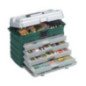 PLANO VALIGETTA FOUR-DRAWER TACKLE BOX GREEN/SILVER