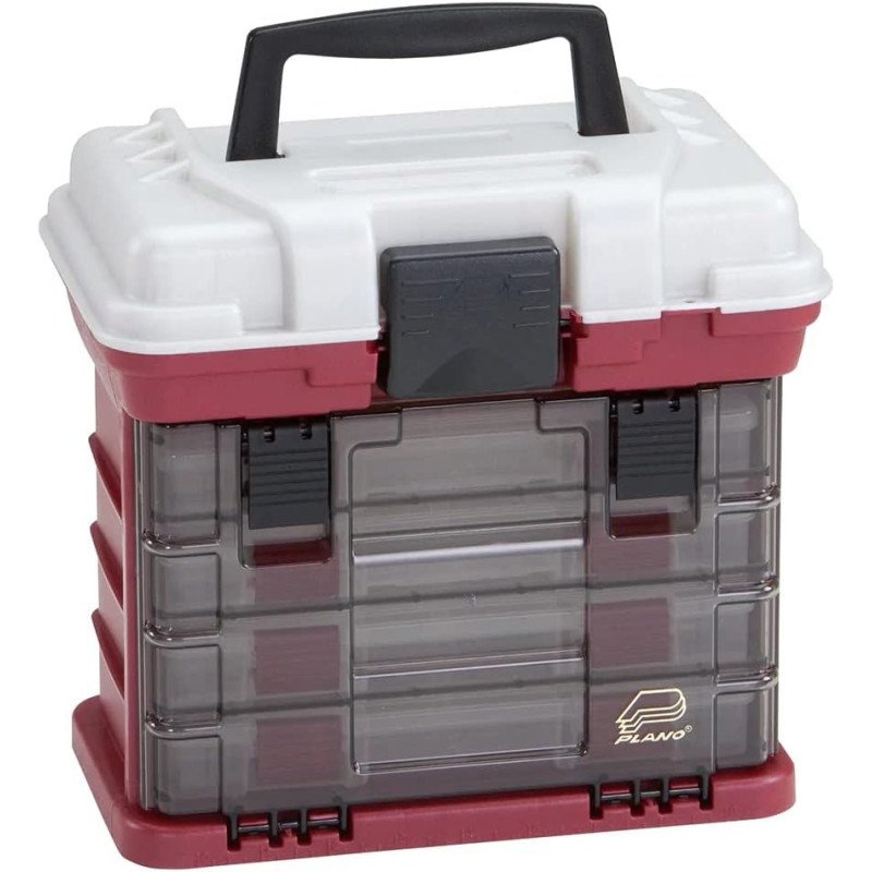 PLANO VALIGETTA 4-BY 3500 SIZE RED/SILVER RACK SYSTEM