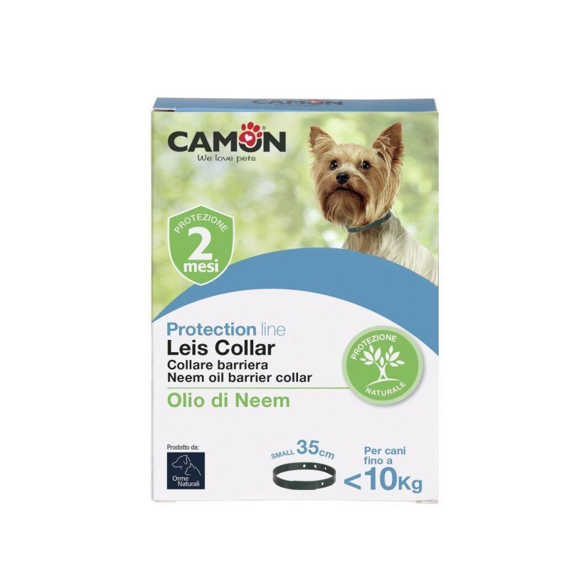 CAMON COLLARE ANTIPARASSITARIO LEIS ALL'OLIO DI NEEM