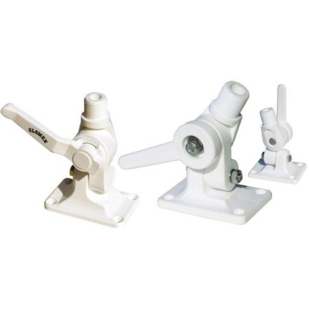 GLOMEX BASE PER ANTENNA SNODATA IN NYLON PER VHF E GPS