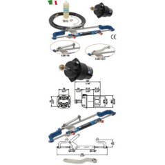 MAVI MARE TIMONERIA IDRAULICA GF90BT PER MOTORI FINO A 90HP