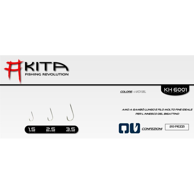 AKITA AMI KISU HOOKS KH6001