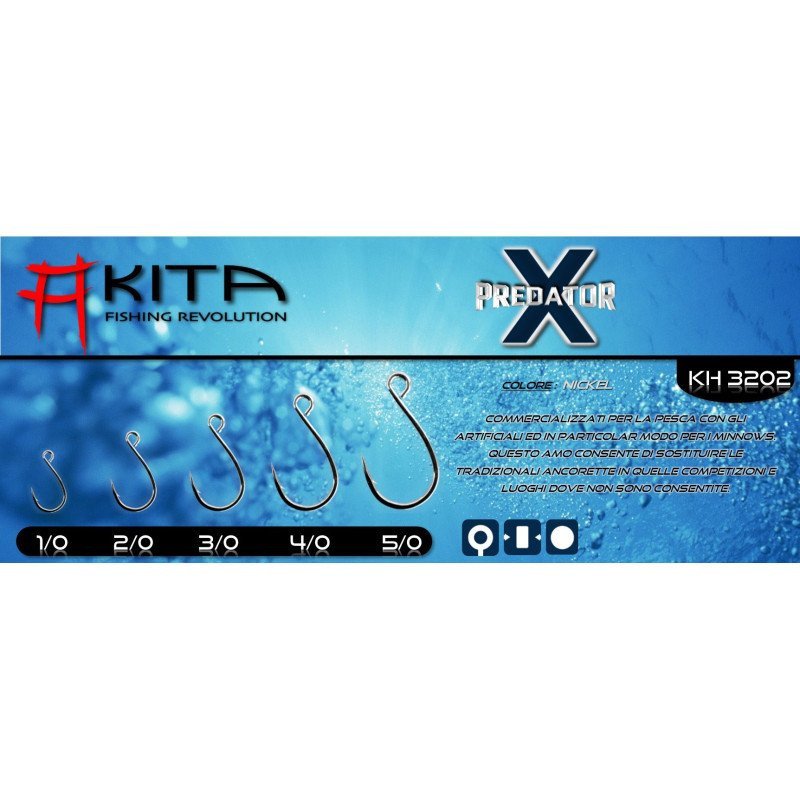 AKITA AMI KISU HOOKS KH 3202