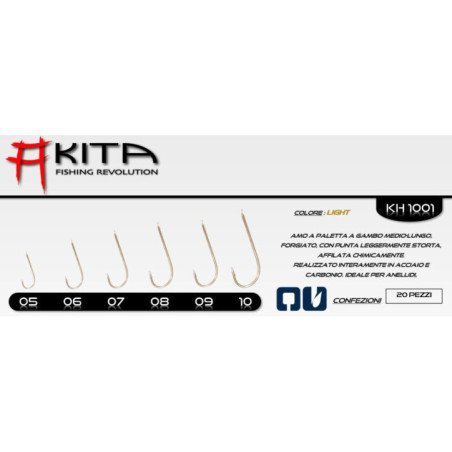 AKITA AMI KISU HOOKS KH 1001 20PZ