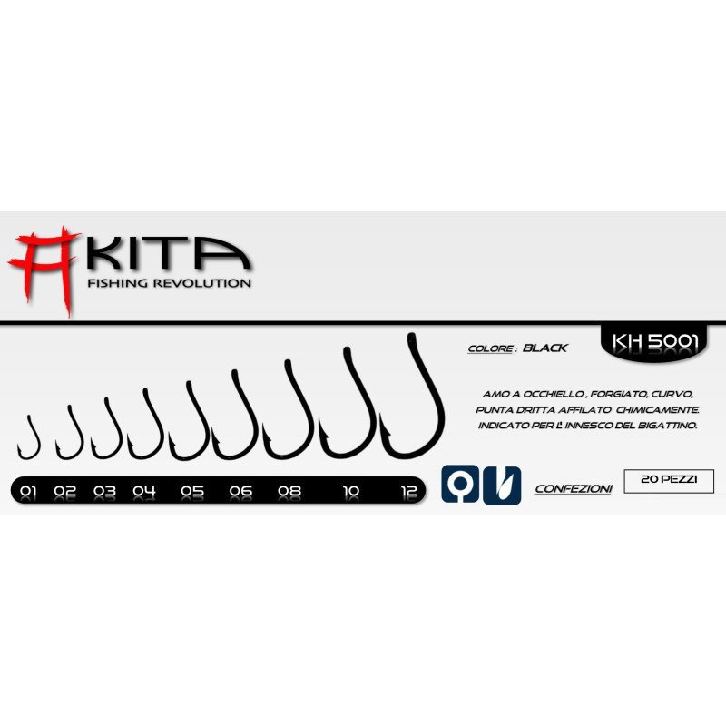 AKITA AMI KISU HOOKS KH 5001 20PZ