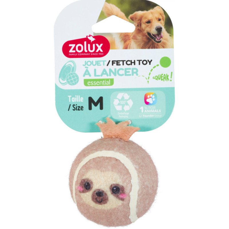 ZOLUX PALLA DA TENNIS BRADIPO SONORA 6.4CM