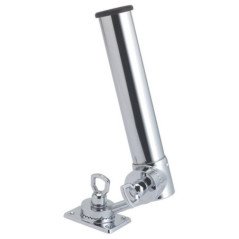 PORTACANNE A PARETE ORIENTABILE IN OTTONE CROMATO