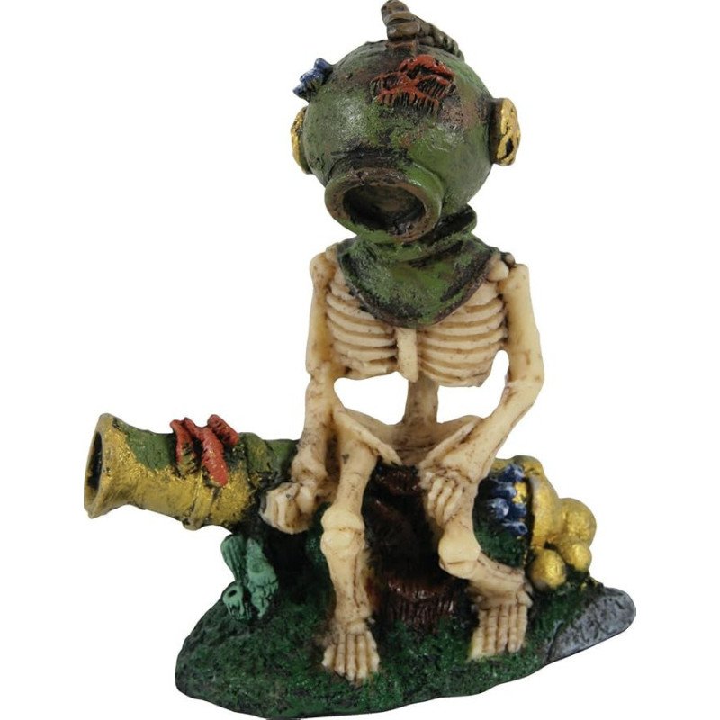 ZOLUX DECORAZIONE SCHELETRO SCAFANDRO MOD1