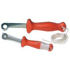 COLTELLO TAGLIA SAGOLA LAMA IN ACCIAIO INOX 60MM