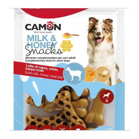 CAMON SNACK AL LATTE E MIELE 120GR