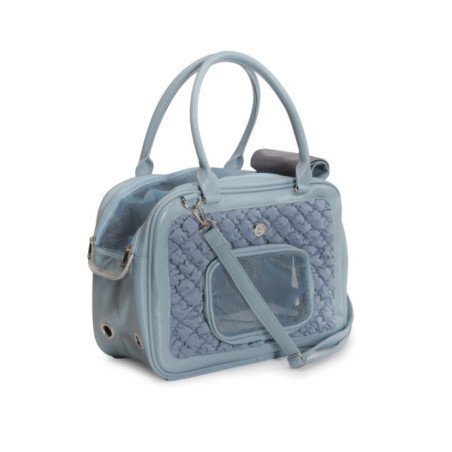 CAMON BORSA TRASPORTINO AZZURRA