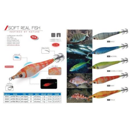 DTD TOTANARE SOFT REAL FISH 2.5