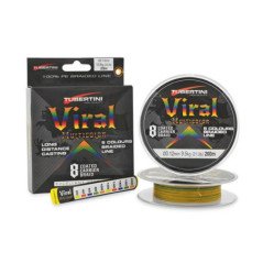 TUBERTINI TRECCIATO VIRAL MULTICOLOR 8 CAPI 200MT
