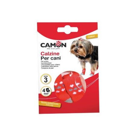 CAMON CALZINI ROSSI PER CANI