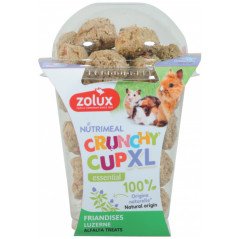 ZOLUX NUTRIMEAL CRUNCHY CUP XL NATURALI 190GR