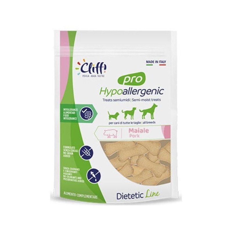 CLIFFI PRO HYPOALLERGENIC SNACK MAIALE 100GR
