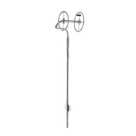 TREM ARROTOLATORE ACCIAIO INOX PER SPIAGGIA