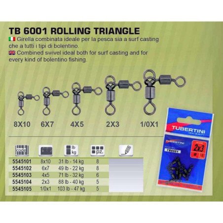 TUBERTINI TB-6001 GIRELLA TRIPLA