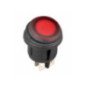INTERRUTTORE IP65 CON LED ROSSO