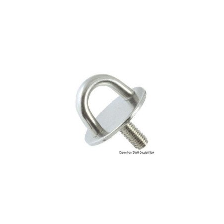 OSCULATI PIASTRINA CON CAVALLOTTO E PRIGIONIERO INOX