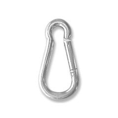 MOSCHETTONE A PERA IN ACCIAIO ZINCATO