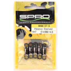SPRO GIRELLE HEAVY SWIVELS BLACK