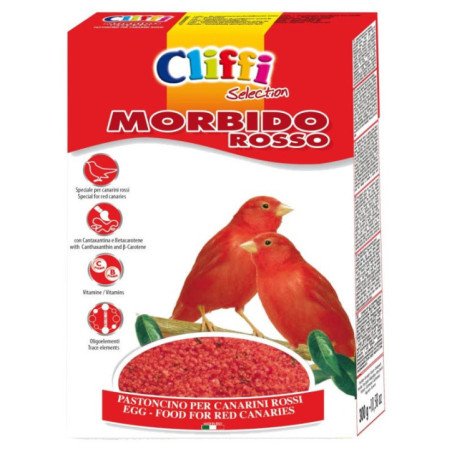 CLIFFI PASTONCINO MORBIDO SUPER ROSSO 300GR