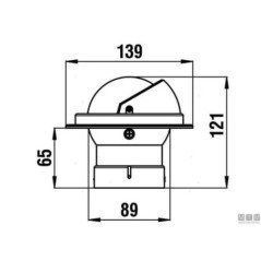 MTM BUSSOLA DA INCASSO RIVIERA ZENITH BZ1 NERA
