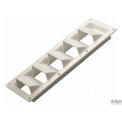 MTM PRESA D'ARIA IN PLASTICA A INCASSO SHORT 335X120