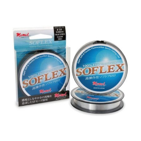 TUBERTINI FLUOROCARBON SOFLEX MOMOI 100MT