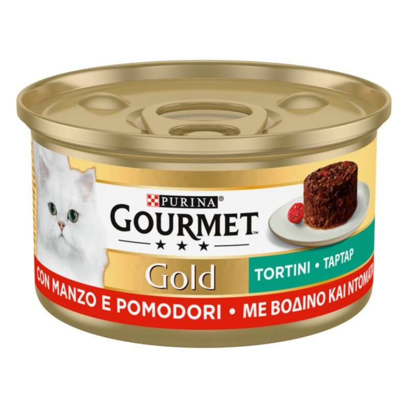 PURINA GATTO LATTINA GOLD TORTINI 85GR