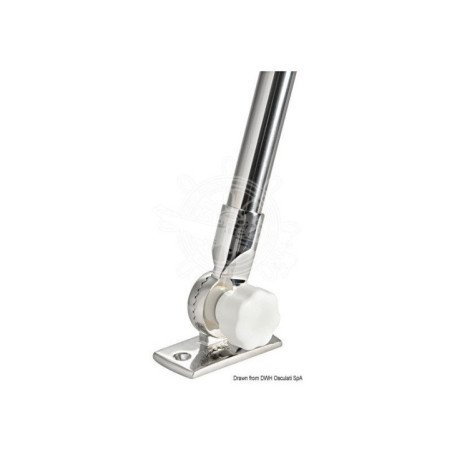 OSCULATI ASTA FANALE 360° ABBATTIBILE IN ACCIAIO