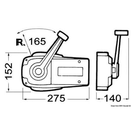 ULTRAFLEX COMANDO A LEVA SINGOLO B89/B90 AVORIO