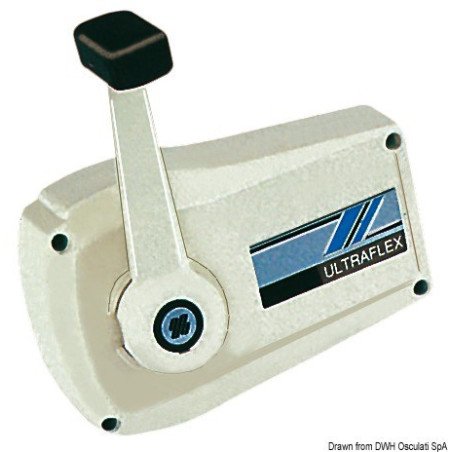ULTRAFLEX COMANDO A LEVA SINGOLO B89/B90 AVORIO
